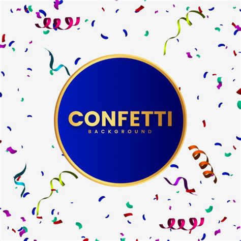 Confetti Celebration Party Vector Hd Images Birthday Party Celebration Confetti Vector