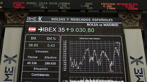 El IBEX 35 Conquista El Nivel De Los 9 000 Puntos RTVE Es