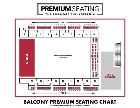 Fillmore Denver Seating Chart