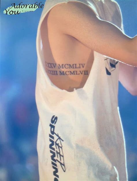 Mark Tattoo Mark Tuan Got7 Mark Got7 Bambam