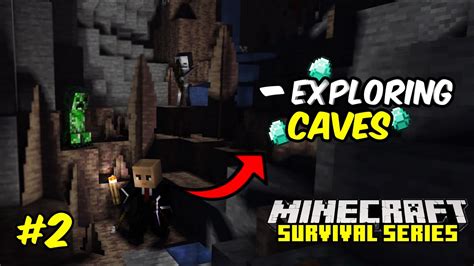 Exploring Caves Gone Wrong Minecraft Survival Series Minecraft