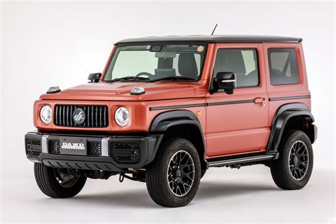 Damd Shows Suzuki Jimny Suvs Styled After G Class A Defender Van And A