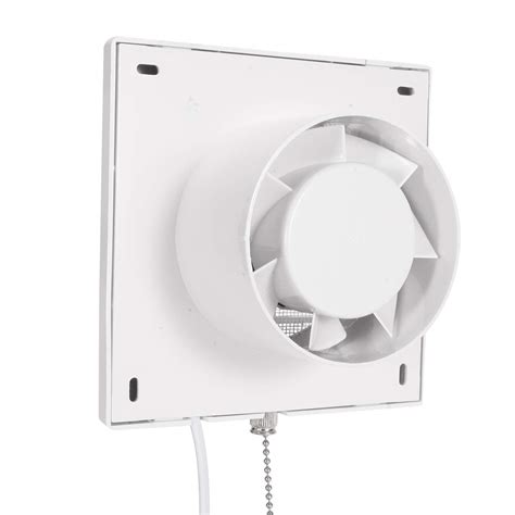 Hon Guan 4 Inch Pull Cord Bathroom Extractor Fan 100mm Duct