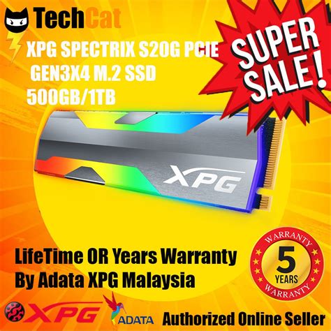 Adata Xpg Spectrix S G Pcie Gen X M Ssd Gb Tb Shopee