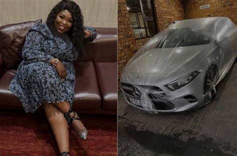 'Poor' tweeps not celebrating Gogo Maweni's new car [photo]