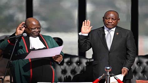 South African President Cyril Ramaphosa Re Elected As President