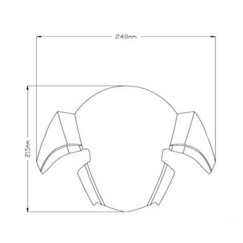 Bulle Sport 20688 Puig Pour Ducati MONSTER 937 2021 Et Tech2Roo