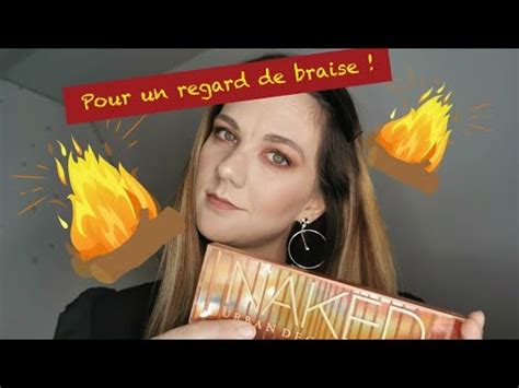 Tuto maquillage de soirée avec la palette Naked Heat de Urban Decay