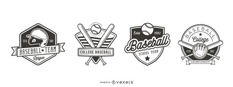 College Baseball Team Logos