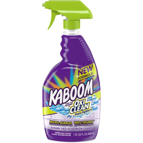 Kaboom Shower Tub Tile With The Power Of Oxiclean Stainfighters