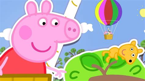 Peppa Pig Soars High On A Hot Air Balloon Adventure Adventures With