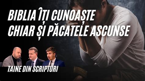 Biblia I Cunoa Te Chiar I P Catele Ascunse Taine Din Scripturi