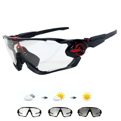 Photochrmic Sport Cycling Eyewear Bicycle Sun Glasses Gafas Ciclismo