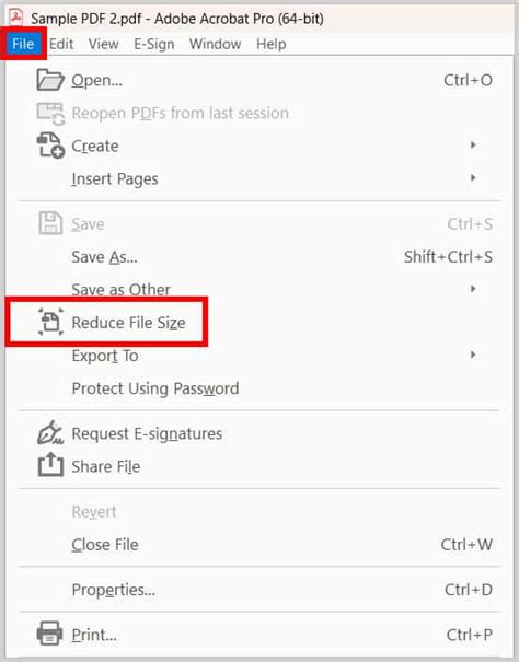 The Fastest Way To Reduce Pdf Size In Adobe Acrobat