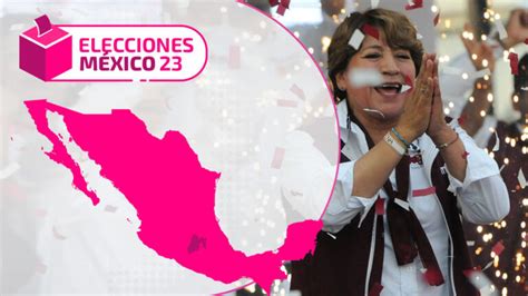 Elecciones 2023 de Estado de México Quién es Delfina Gómez virtual