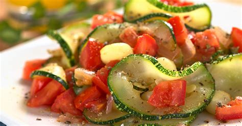 Recette Carpaccio De Courgettes