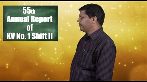 Kendriya Vidyalaya No Annual Report Indore Shift Ii Youtube