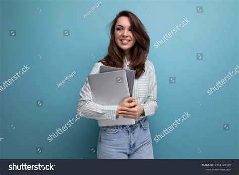 Specialist Year Old Brunette Woman Stock Photo Shutterstock