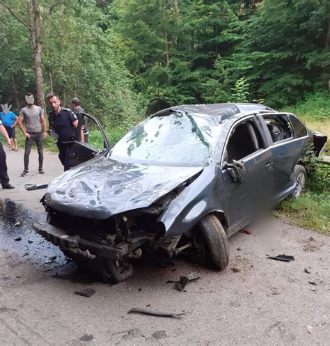 Foto Accident rutier în localitatea Rogojel Info Trafic Romania