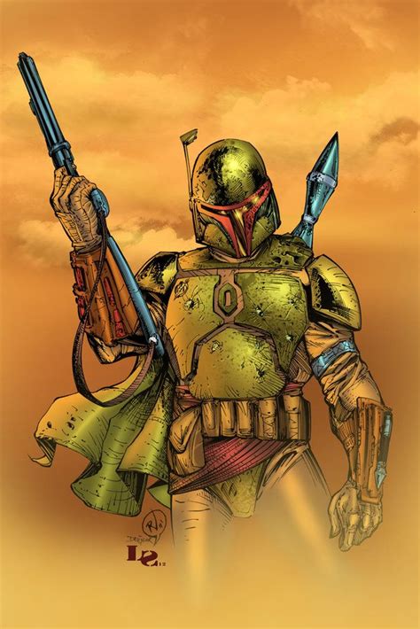 Boba Fett Color Battle By Javilaparra On Deviantart Jango Fett Star