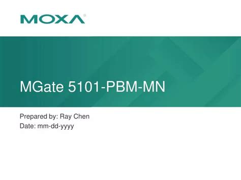 Ppt Mgate 5101 Pbm Mn Powerpoint Presentation Free Download Id2242674