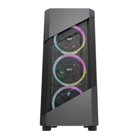 Gabinete Gamer Aigo Darkflash Pollux Preto Lateral Acrilico Pichau