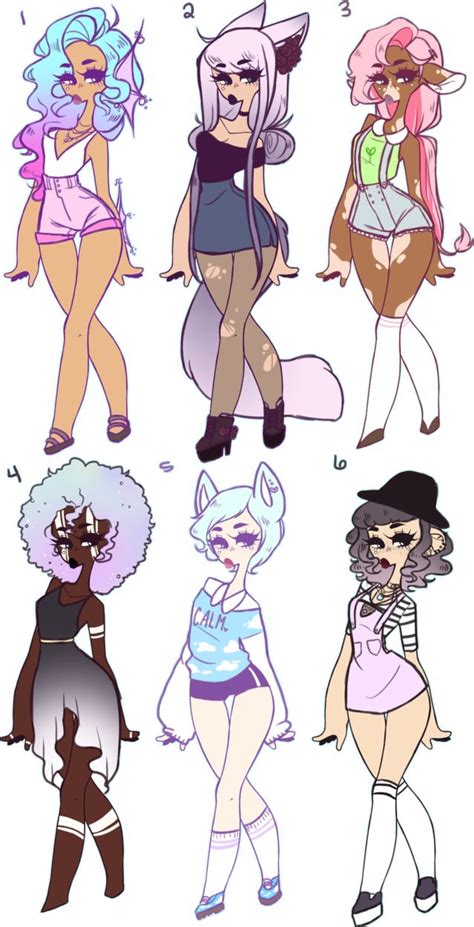 Mystery Adopts By Jawlatte Character Design Drawing Anime Clothes