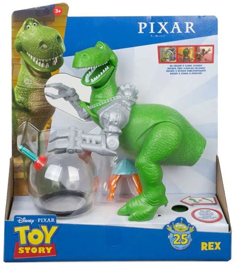 Toy Story 25th Anniversary Rex Action Figure Mattel - ToyWiz