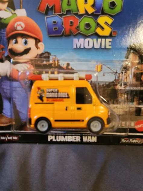 2023 HOT WHEELS Premium Super Mario Bros Movie Plumber Van EUR 9 19