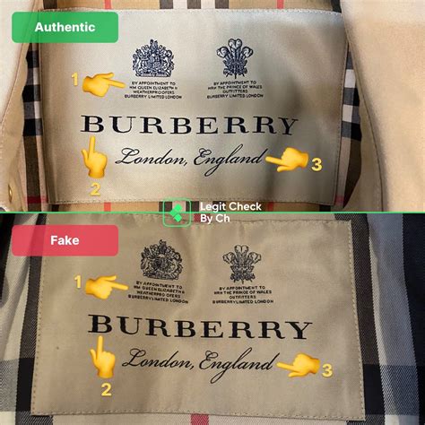 Real Vs Fake Burberry Coatfake Vs Real Burberry Coathow To Spot Fake