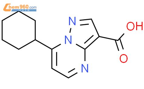 632364 30 8 Pyrazolo 1 5 A Pyrimidine 3 Carboxylic Acid 7 Cyclohexyl