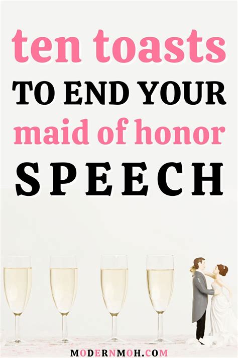 Maid Of Honor Speech Quotes To Enhance Your Toast Modern Moh