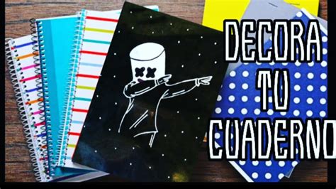 Cómo Decorar Mis Cuadernos Para La Secundaria 61 Youtube