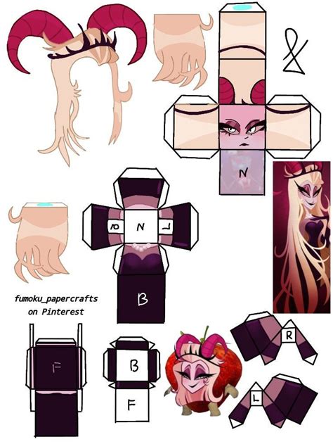 Papercraft Lilith Hazbin Hotel En