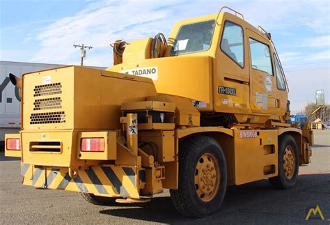 15t Tadano TR 150XL 4 Rough Terrain Crane For Sale Or Rent Hoists