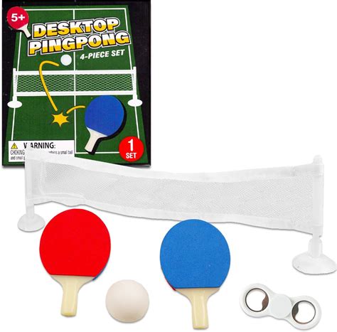 Desktop Ping Pong Set Bundle With Mini Ping Pong Game