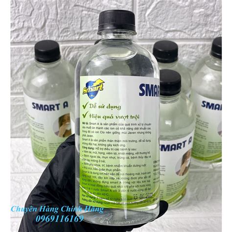 Mua Dung dịch sát khuẩn Smart Anolyte Nước A chai 500ml khử khuẩn