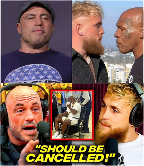 Tensions Escalated Joe Rogan Demands Jake Paul To Pull Out Of Mike