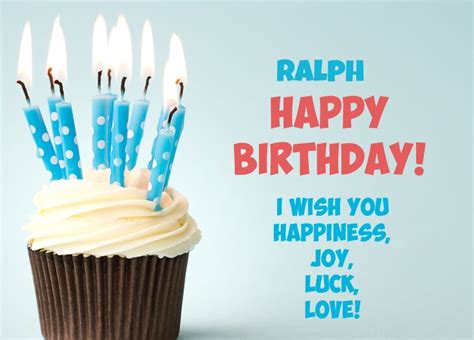 Happy Birthday Ralph pictures congratulations.