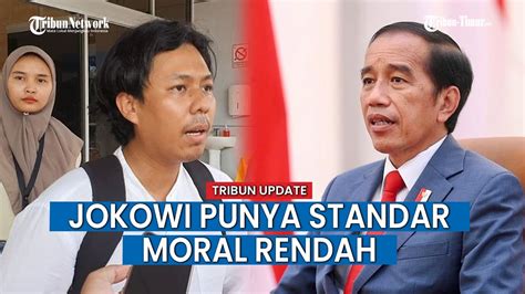 Jokowi Dinilai Punya Standar Moral Yang Rendah Usai Pernyataannya