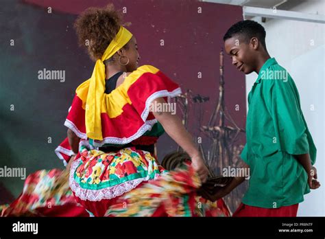 South America Colombia Cartagena Traditional Colorful Folkloric