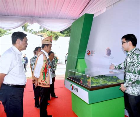 Groundbreaking PLTA Mentarang Presiden Jokowi Dukung Transformasi