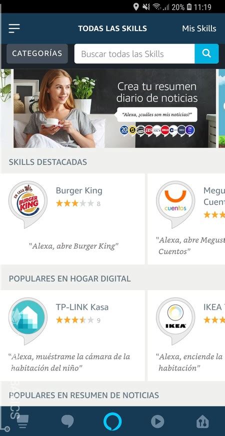 Skills de Alexa qué son cómo instalarlos y cuáles son los mejores