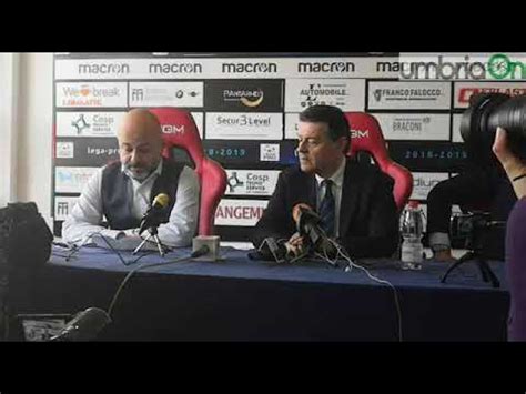 Ternana In Vendita Bandecchi Mi Sento Fuori Dal Calcio Youtube