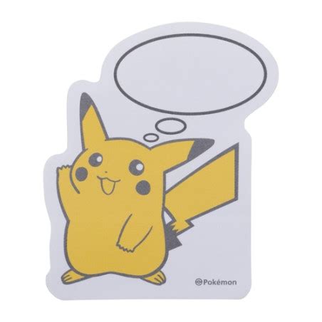 Standing Sticky Notes Pikachu Pok Mon Center Th Anniversary Meccha