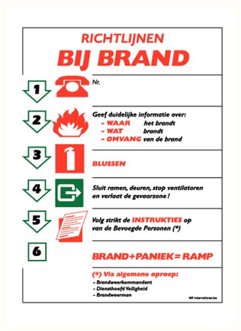 Pikt O Norm Richtlijnen Bij Brand Kopen Maes Vakhandel