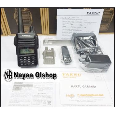 Jual Jual Ht Yaesu Ft X Dualband Yaesu Ft X Yaesu Ft X Original Resmi