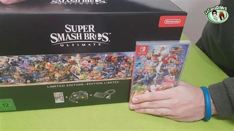 Unboxing Super Smash Bros Ultimate Limited Edition Youtube