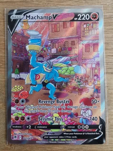 Pokemon Card Machamp V Alt Astral Radiance Eur