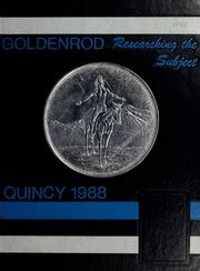 Quincy High School - Goldenrod Yearbook (Quincy, MA), Covers 1 - 15